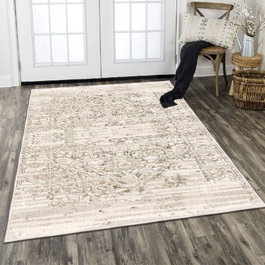 Conceptum Els1825 - Cream Alfombra de Terciopelo 80 x 120 cm